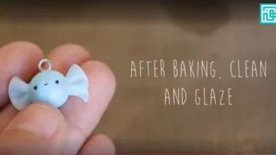 ساخت جاکلیدی با خمیر کلی