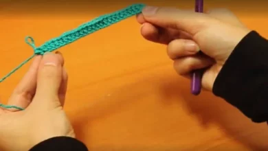 آموزش پایه کوتاه در قلاب بافی